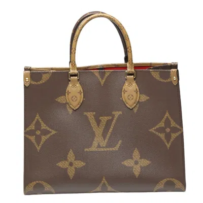 Pre-owned Louis Vuitton Monogram Brown Monogram Tote Bag ()