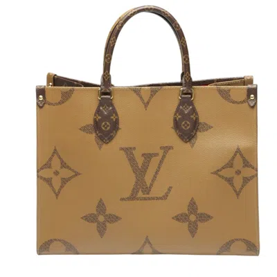 Pre-owned Louis Vuitton Monogram Brown Monogram Tote Bag ()