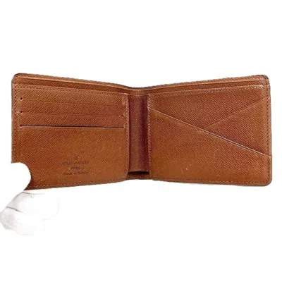 Pre-owned Louis Vuitton Monogram Brown Monogram Wallet (bi-fold) ()