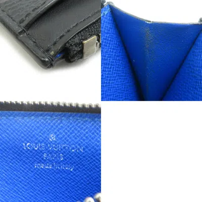 Pre-owned Louis Vuitton Monogram Eclipse Black Monogram Eclipse Monogram Eclipse Coin Purse/coin Case (pre-own In Black, Monogram Eclipse