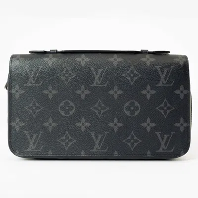 Pre-owned Louis Vuitton Monogram Eclipse Monogram Eclipse Long Wallet (bi-fold) ()