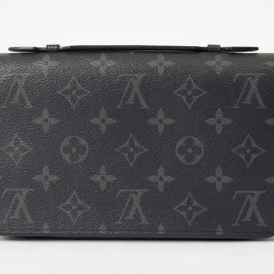 Pre-owned Louis Vuitton Monogram Eclipse Monogram Eclipse Long Wallet (bi-fold) ()