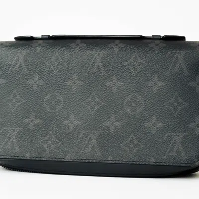 Pre-owned Louis Vuitton Monogram Eclipse Monogram Eclipse Long Wallet (bi-fold) ()