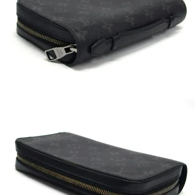 Pre-owned Louis Vuitton Monogram Eclipse Monogram Eclipse Monogram Eclipse Long Wallet (bi-fold) ()