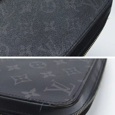 Pre-owned Louis Vuitton Monogram Eclipse Monogram Eclipse Monogram Eclipse Long Wallet (bi-fold) ()