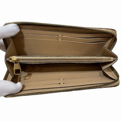 Pre-owned Louis Vuitton Monogram Empreinte Beige Galle Monogram Monogram Empreinte Coin Purse/coin Case (pre-o In Beige, Galle, Monogram