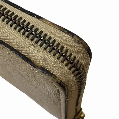 Pre-owned Louis Vuitton Monogram Empreinte Beige Galle Monogram Monogram Empreinte Coin Purse/coin Case (pre-o In Beige, Galle, Monogram