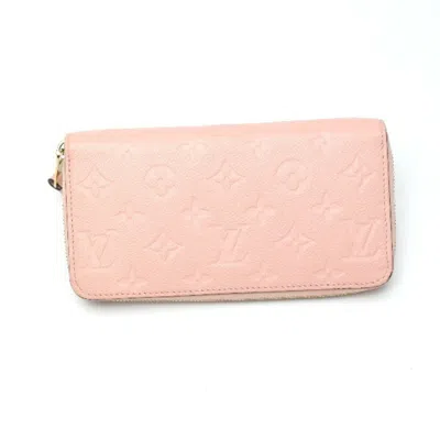 Pre-owned Louis Vuitton Monogram Empreinte Rose Poudre Monogram Empreinte Long Wallet (bi-fold) ()