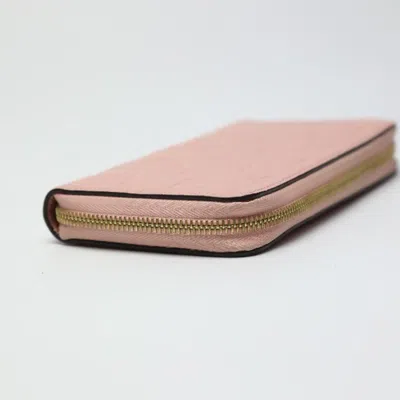 Pre-owned Louis Vuitton Monogram Empreinte Rose Poudre Monogram Empreinte Long Wallet (bi-fold) ()