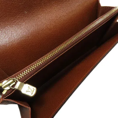 Pre-owned Louis Vuitton Monogram Monogram Long Wallet (bi-fold) ()