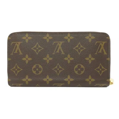 Pre-owned Louis Vuitton Monogram Monogram Rose Ballerine Monogram Long Wallet (bi-fold) () In Monogram, Rose Ballerine