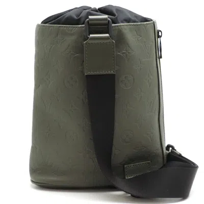 Pre-owned Louis Vuitton Monogram Shadow Khaki Monogram Shadow Shoulder Bag ()