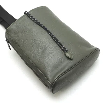 Pre-owned Louis Vuitton Monogram Shadow Khaki Monogram Shadow Shoulder Bag ()