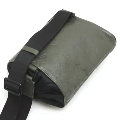 Pre-owned Louis Vuitton Monogram Shadow Khaki Monogram Shadow Shoulder Bag ()