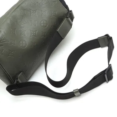 Pre-owned Louis Vuitton Monogram Shadow Khaki Monogram Shadow Shoulder Bag ()