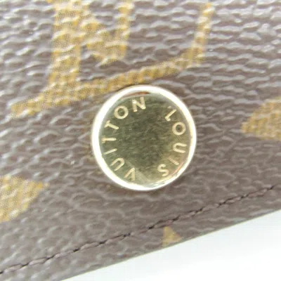 Pre-owned Louis Vuitton Multiclés 4 Brown Canvas Wallet  ()