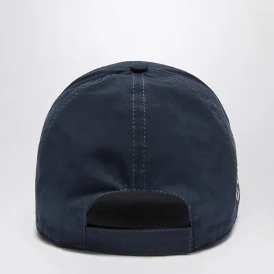 1989 Studio Solid Color Cap With Embroidered Logo In Blue