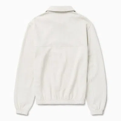 1989 Studio Jp Half Zip Sweatshirt In White