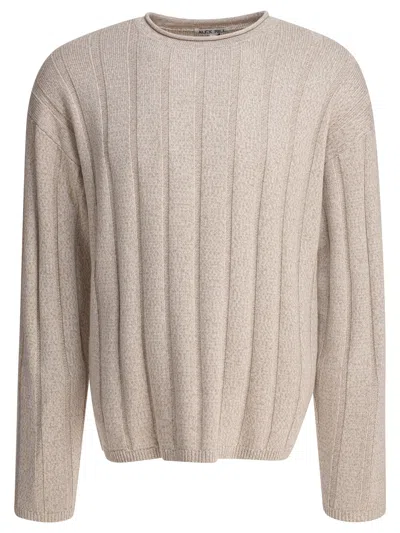 Alex Mill James Rollneck Knitwear Beige