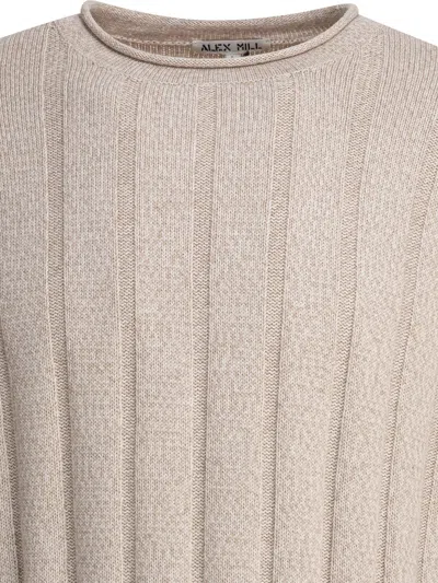 Alex Mill James Rollneck Knitwear Beige
