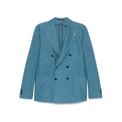 Tagliatore 'montecarlo' Blazer In Textured Fabric