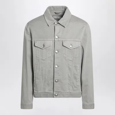 Brunello Cucinelli Structured Denim Jacket With Soft Finish