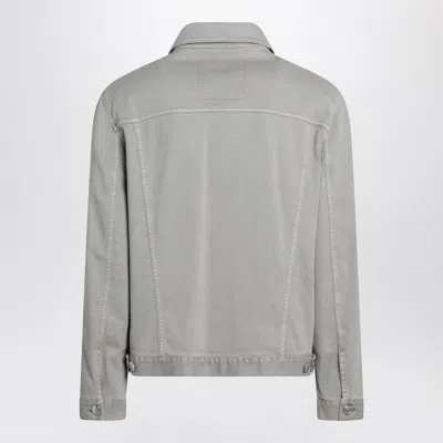 Brunello Cucinelli Structured Denim Jacket With Soft Finish