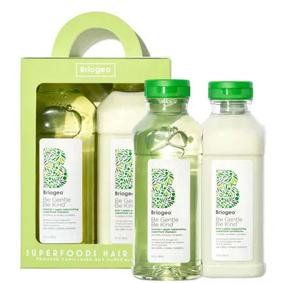 Briogeo Superfoods Apple Matcha And Kale Replenishing Shampoo And Conditioner Set (worth £52.00)