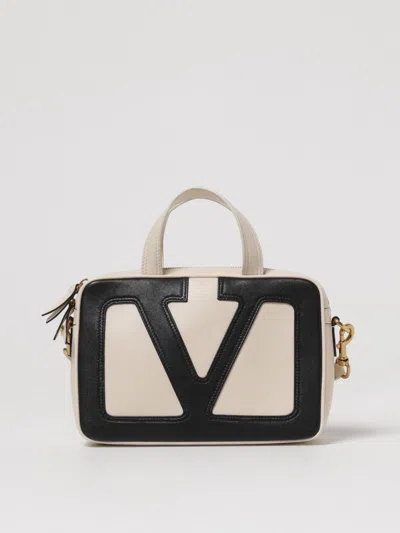 Valentino Small Duffle Viva Superstar In Yellow Cream