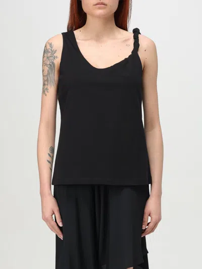Federica Tosi Top  Woman Color Black In Black