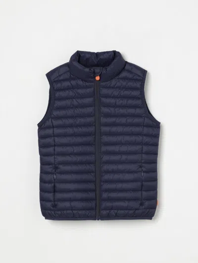 Save The Duck Padded Vest For Children In Navy