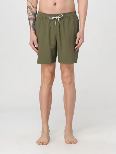 Polo Ralph Lauren 14.6 Cm Traveller Classic Swimming Trunk Clothing In Green