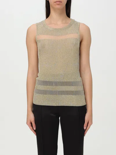 Patrizia Pepe Top  Woman Color Gold In Gold