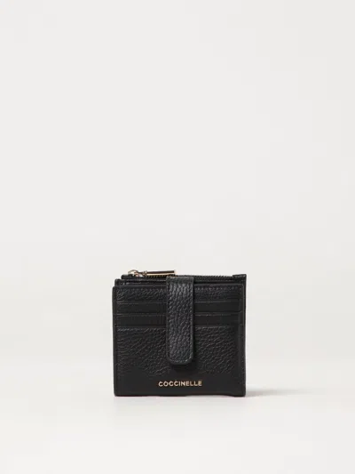 Coccinelle Metallic Soft Wallet In Black