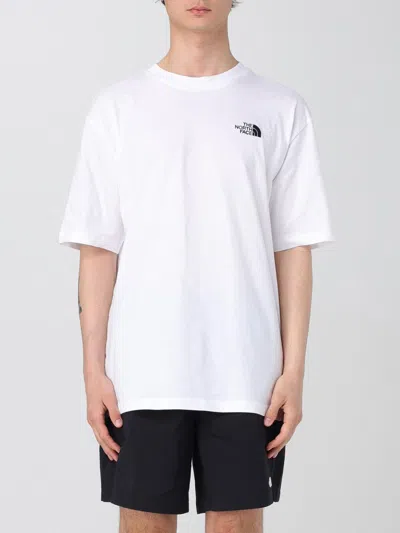 The North Face Oversized White Simple Dome T-shirt In White