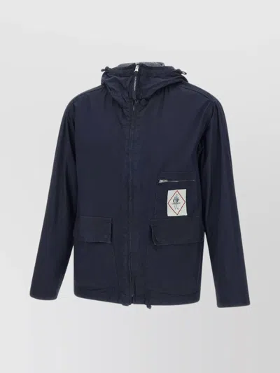 C.p. Company C.p.company Men Goggle 50 Yarns Jacket With Hood