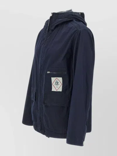 C.p. Company C.p.company Men Goggle 50 Yarns Jacket With Hood