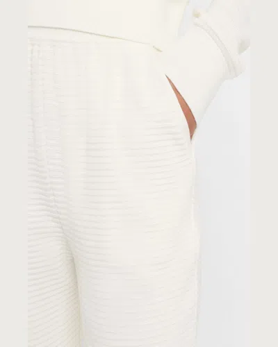 Loro Piana Dora Baltea Silk-cotton Jogger Trousers In 1511 Thrush