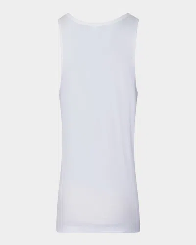 Hanro Cotton Essentials Cotton Tank Top In White