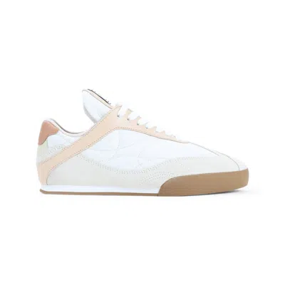 Chloé Chloè Kick Leather Sneakers In White