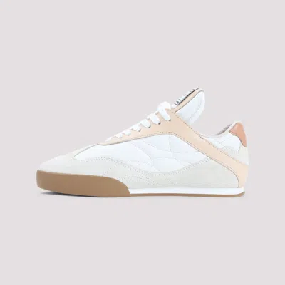 Chloé Chloè Kick Leather Sneakers In White