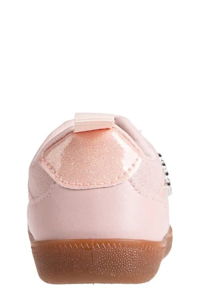 Bebe Kids' Shimmer Sneaker In Blush