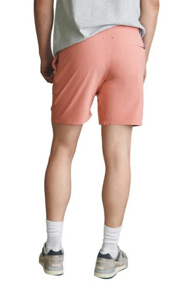 Faherty Shorelite Performance Swim Trunks In Pink