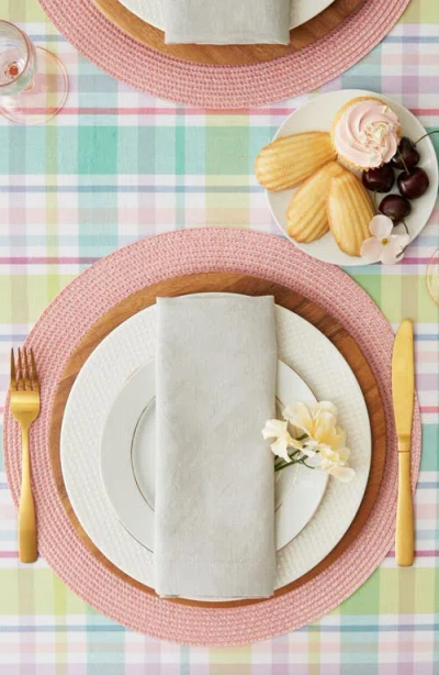 Design Imports Spring Plaid Tablecloth In Multi