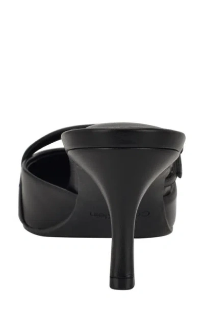 Calvin Klein Jansy Pointed Toe Mule In Black