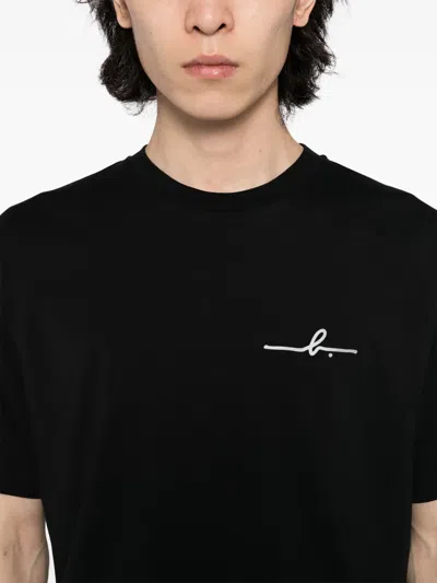 Agnès B. Logo-print T-shirt In Black