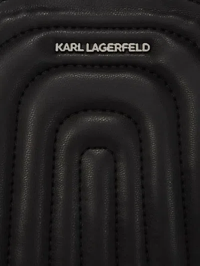 Karl Lagerfeld Wellen Tote In Black