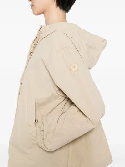 Kenzo Boke Flower 2.0 Windbreaker In Brown