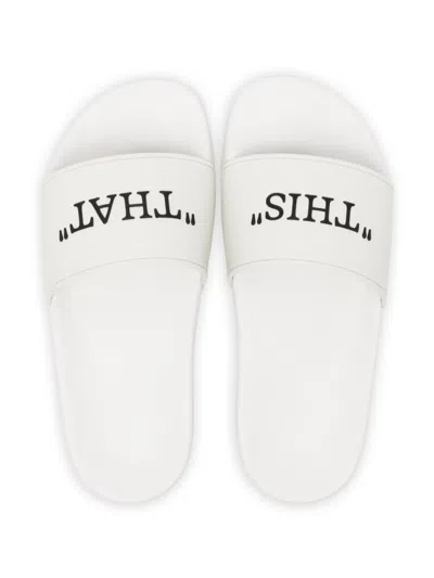 图案印花人字拖