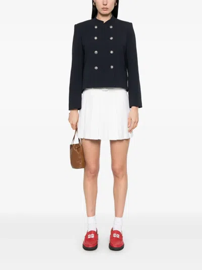 Ba&sh Misly Wool-blend Jacket In Blue